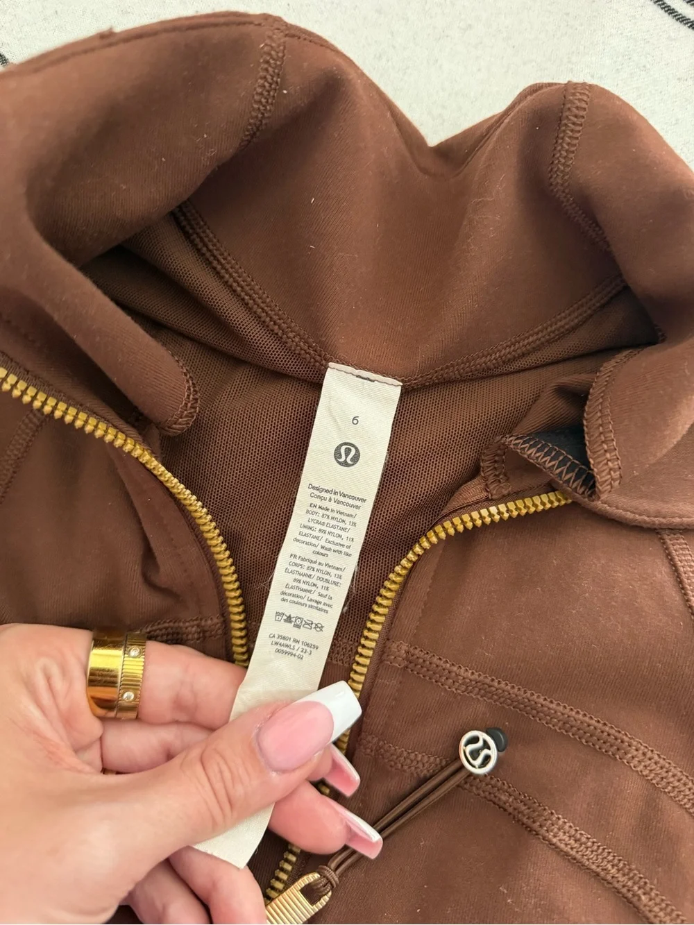 Lululemon Define Jacket Java Brown - Picture 2 of 3